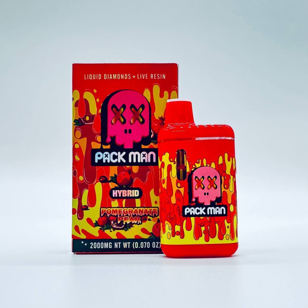 packman pomegranate pear