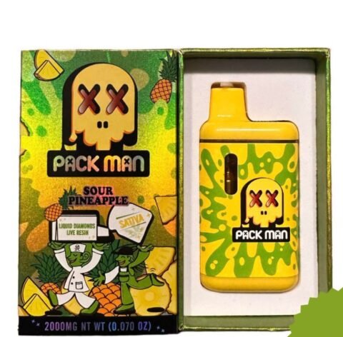 packman sour pineapple